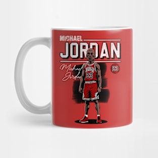 Michael Jordan - Exclusive Character Distressed Background Mug